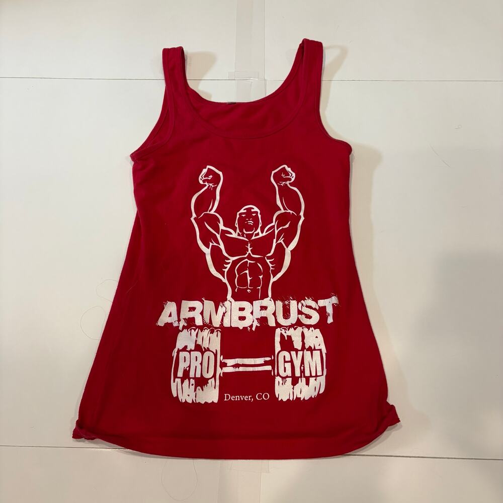 Red Armbrust Tank top